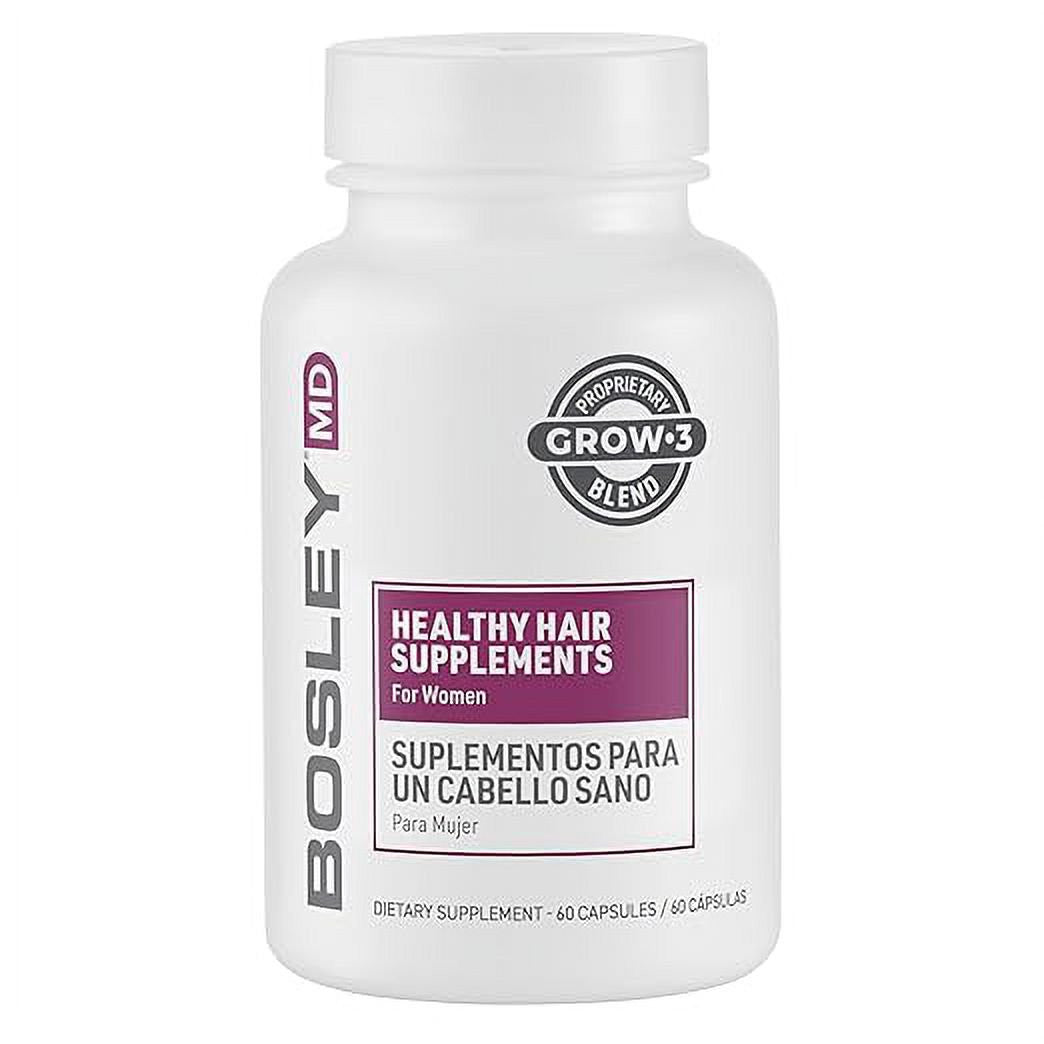 Bosley MD Womens Hair Growth Supplement, 60 Ea